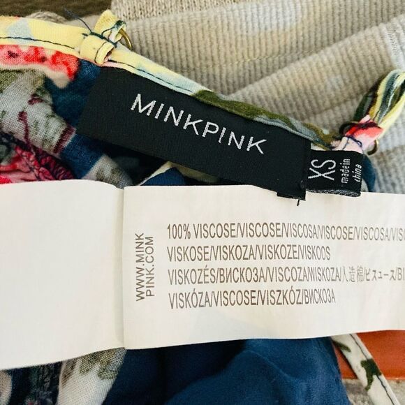 Minkpink Flowy Summer Floral Crop Top XS - Picture 5 of 5